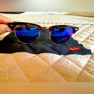 Ray-Ban clubmaster tortoise sunglasses